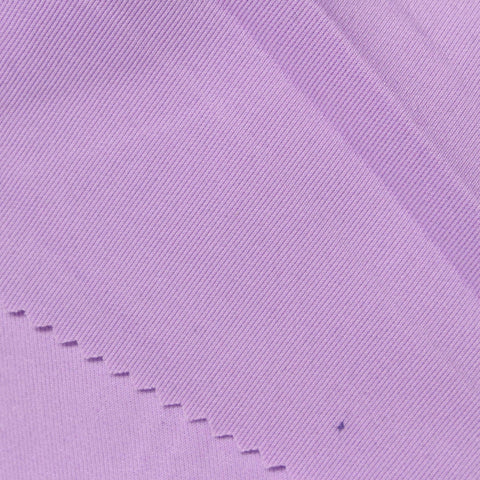 Polyester Stretch Scuba Knit Fabric, 300 gsm, 175 cm — Purple