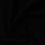 Nylon Stretch Knit Fabric, 155 gsm, 155 cm — Black — photo 2