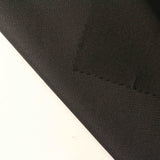 Viscose Nylon Stretch Knit Fabric, 260 gsm, 150 cm — Black — photo 2