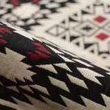 Black Geometric Jacquard, Polyester — photo 2
