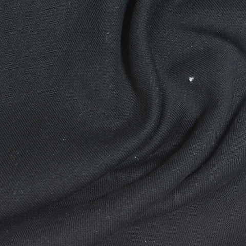 Black French Terry, Cotton