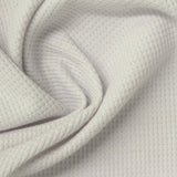 Polyester Cotton Waffle Knit Fabric, 180 gsm, 160 cm — Beige — photo 2