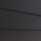 Brushed Cotton Polyester Stretch Denim Fabric, 380 gsm, 155 cm — Black — photo 2