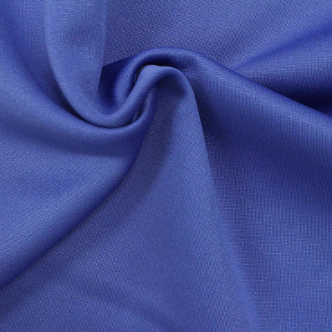 Polyester Stretch Jersey Knit Fabric, 222 gsm, 147 cm — Blue