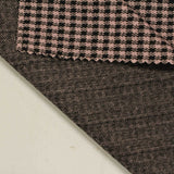 Black Houndstooth Jacquard, Polyester — photo 2