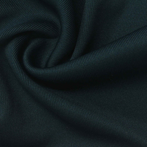 Dark Teal Rib Knit, Polyester