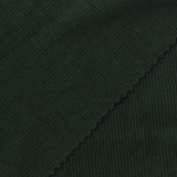 Cotton Stretch Rib Knit Fabric, 220 gsm, 130 cm — Green — photo 2