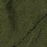 Jacquard Polyester Cotton Stretch Knit Fabric, 215 gsm — Green — photo 2