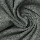 Grey Marl Rib Knit, Cotton-Viscose — photo 2