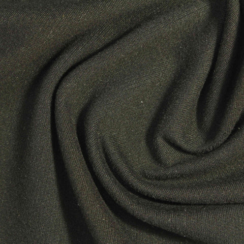 Dark Olive Marl Milk Silk Knit, Polyester