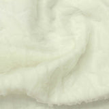 Cream Tone-on-Tone Floral Interlock Knit, Polyester — photo 2