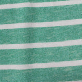 Green Horizontal-Stripe Jersey Knit — photo 2