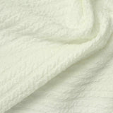 Jacquard Polyester Stretch Knit Fabric, 240 gsm, 160 cm — Beige — photo 2