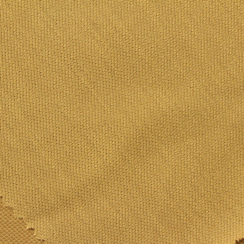 Cotton Polyester Stretch Piqué Knit Fabric, 190 gsm, 185 cm — Khaki