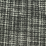 Black Textured-Check Bouclé, Polyester — photo 2