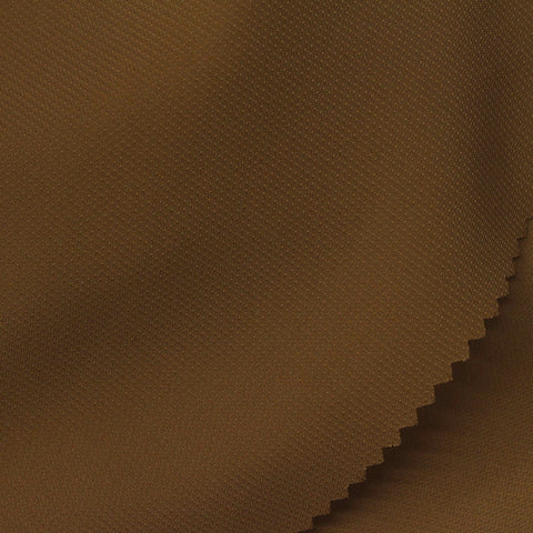 Brown Textured Linen-Look, Polyester
