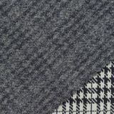 Black Houndstooth Jacquard, Polyester — photo 2
