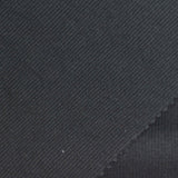 Cotton Polyester Stretch Rib Knit Fabric, 320 gsm, 120 cm — Black — photo 2