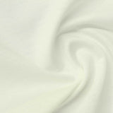 100% Cotton Interlock Knit Fabric, 165 gsm, 145 cm — White — photo 2