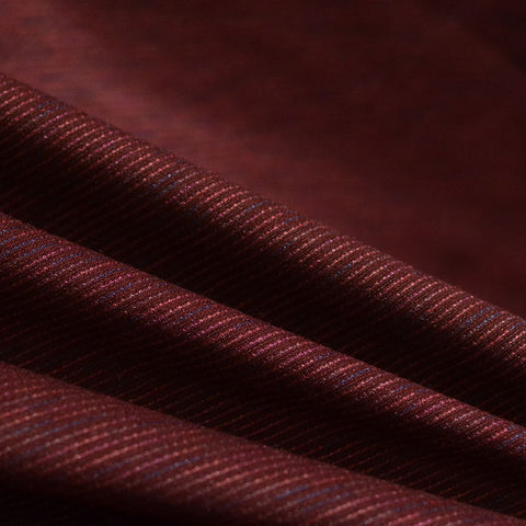 Jacquard Polyester Viscose Stretch Knit Fabric, 150 cm — Red, ref EF-4449