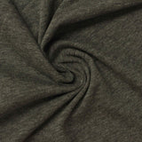 Dark Grey Marl Jersey Knit, Cotton-Poly — photo 2