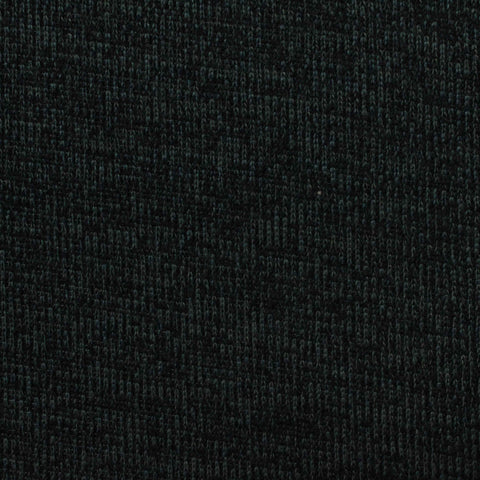 Dark Grey Marl Rib Knit, Polyester, 288 gsm