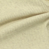 Light Beige Heather Rib Knit, Cotton — photo 2
