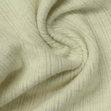 Cotton Polyester Rib Knit Fabric, 280 gsm, 155 cm — Khaki — photo 2