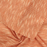 Orange Marl Rib Knit, Viscose-Poly — photo 2
