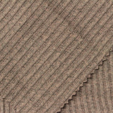 Heathered Beige Marl Rib Knit, Polyester — photo 2