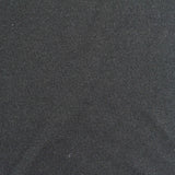 Polyester Viscose Stretch Interlock Knit Fabric, 270 gsm, 165 cm — Black — photo 2