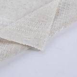 Light Beige Stripes Chunky Knit, Poly-Linen — photo 2
