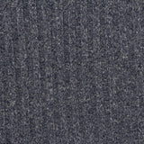 Dark Blue Marl Rib Knit, Polyester — photo 2