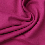 Polyester Viscose Stretch French Terry Fabric, 200 gsm, 160 cm — Pink — photo 2
