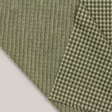 Green Check Jersey Knit, Poly-Cotton — photo 2