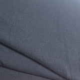 Cotton Polyester Stretch Scuba Knit Fabric, 330 gsm, 160 cm — Navy — photo 2