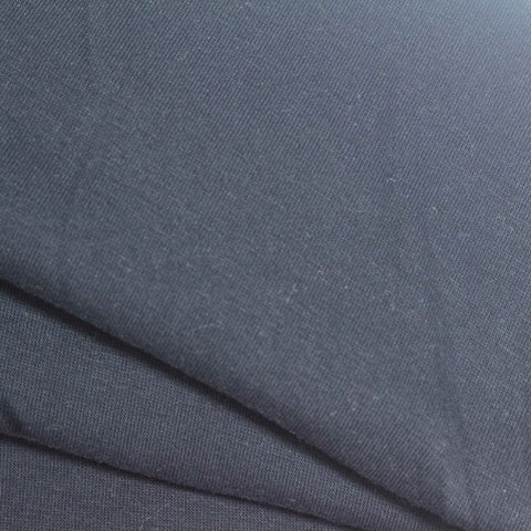 Cotton Polyester Stretch Scuba Knit Fabric, 330 gsm, 160 cm — Navy, ref EF-265981