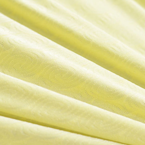 Light Yellow Tone-on-Tone Jacquard, Polyester