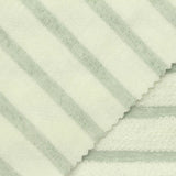 Off-White Horizontal-Stripe French Terry, Cotton — photo 2