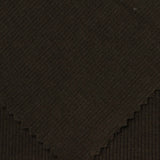 Polyester Cotton Stretch Rib Knit Fabric, 280 gsm, 120 cm — Brown — photo 2