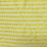 Yellow Horizontal-Stripe Chunky Knit, Poly-Viscose — photo 2