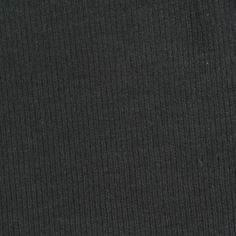 Modal Stretch Rib Knit Fabric, 275 gsm, 120 cm — Grey