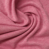 Pink Marl Rib Knit, Poly-Cotton — photo 2