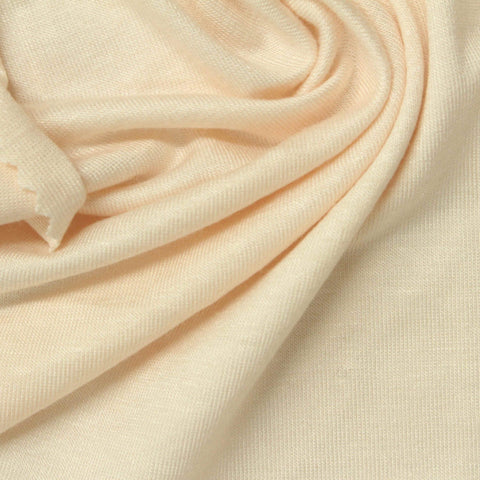 Viscose Stretch Jersey Knit Fabric, 170 gsm — Beige