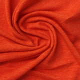 Orange Marl Jersey Knit, Poly-Cotton — photo 2