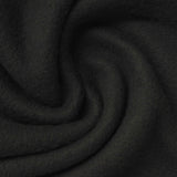 100% Polyester Fleece Fabric, 280 gsm, 150 cm — Black — photo 2
