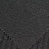 Polyester Stretch Knit Fabric, 280 gsm, 170 cm — Black — photo 2