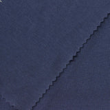Cotton Polyester Stretch Rib Knit Fabric, 210 gsm, 160 cm — Navy — photo 2