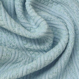 Light Blue Tone-on-Tone Jacquard, Polyester — photo 2