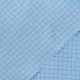 Blue Grid Mesh, Polyester — photo 2